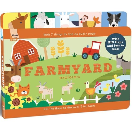 Farmyard Find Seek Explorers Book