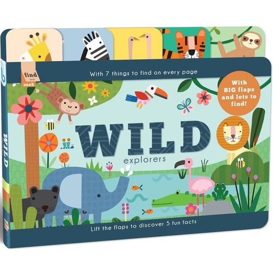 Wild Find Seek Explorers Book