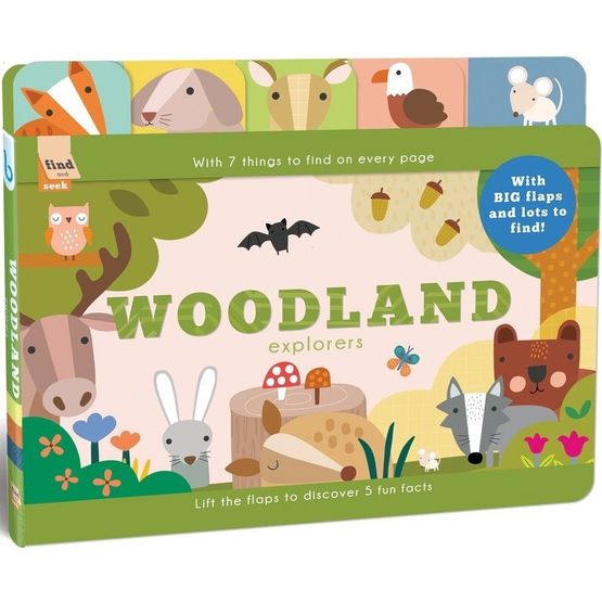 Woodland Find Seek Explorers Book