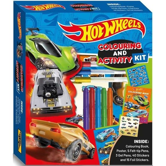 Hot Wheels Colouring &amp; Activity Book