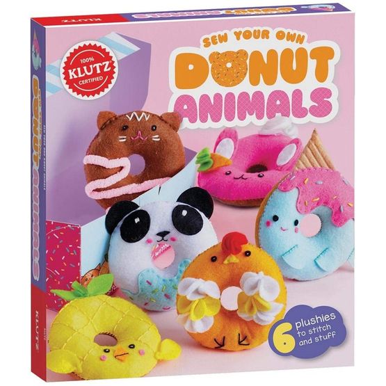 Klutz Sew Your Own Donut Animals Activity Kit