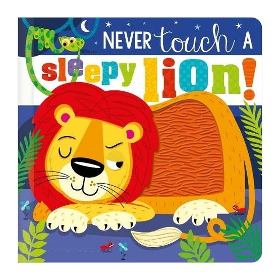 Never Touch Sleepy Lion Book