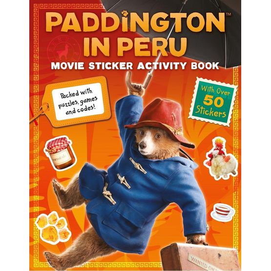 Paddington in Peru Movie Sticker Activity Book