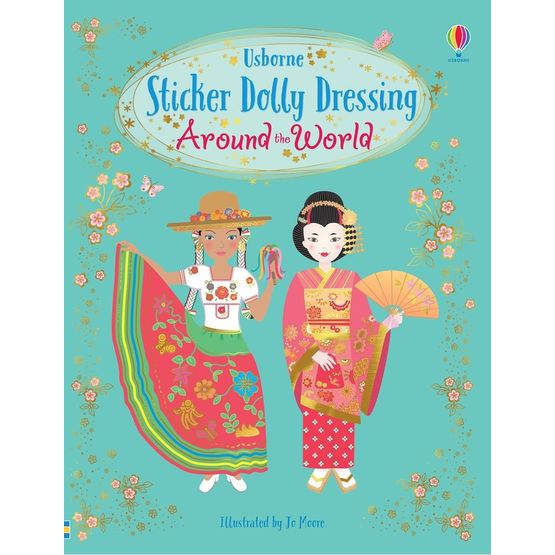 Around the World Sticker Dolly Dressing Book
