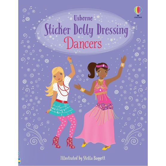 Dancers Sticker Dolly Dressing Book