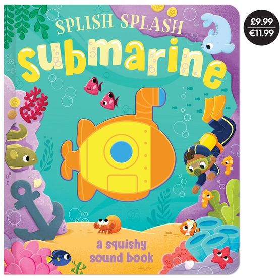 Squish Vehicle Submarine Sound Book
