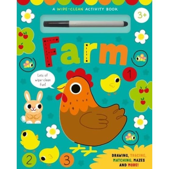 Farm Wipe Clean Activity Book
