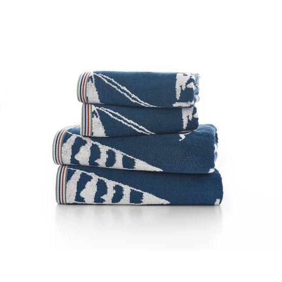 Lobster Creek - Channel Towel Navy
