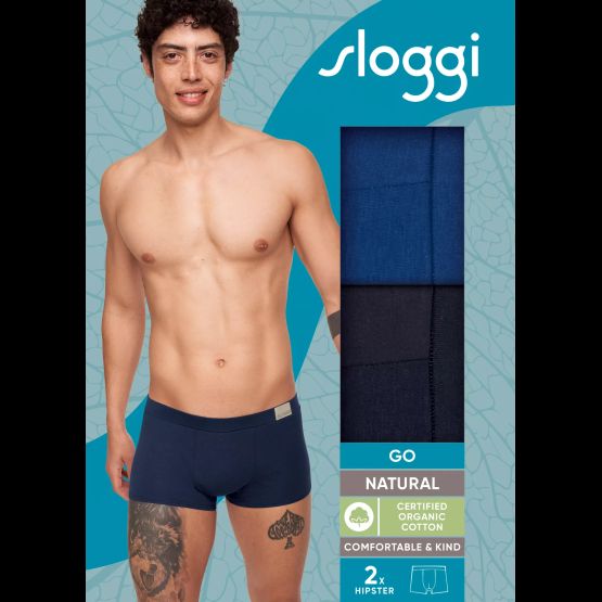 Sloggi Men - GO Natural Hipster 2 Pack