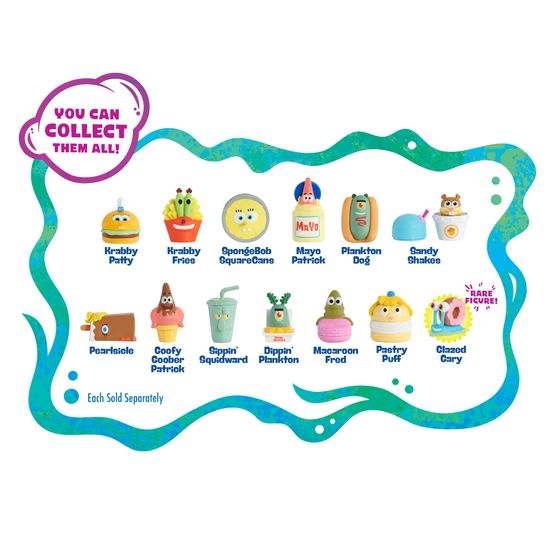 Just Play - SpongeBob Squarepants F.U.N. Food Figures Assortment