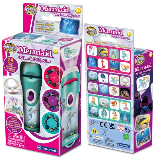 Mermaid Torch &amp; Projector