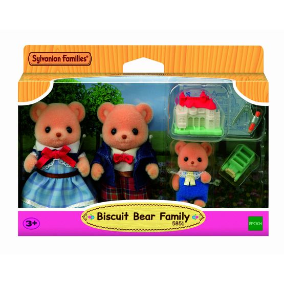 Sylvanian Families - Biscuit Bear Family - 5851
