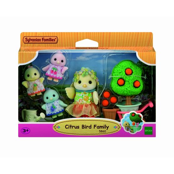Sylvanian Families - Citrus Bird Family - 5860
