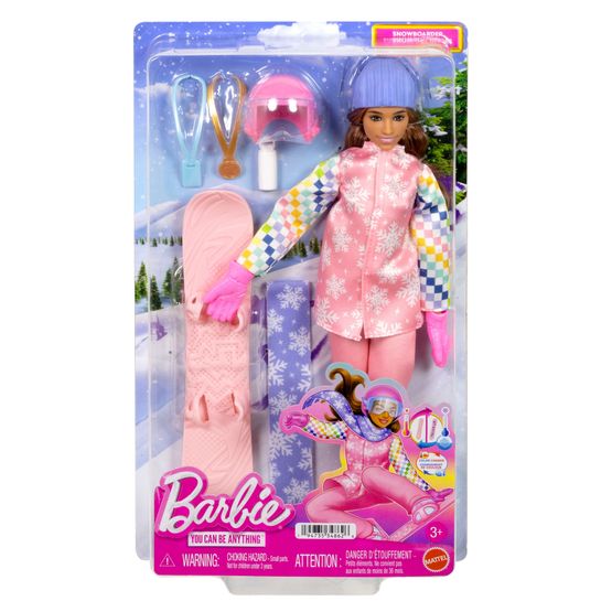 Barbie - Careers Snowboarder Fashion Doll &amp; Accessories