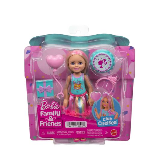 Barbie - Chelsea Birthday Fashion Doll &amp; Accessories