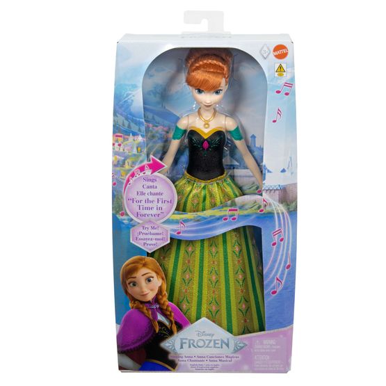 Disney Frozen - Singing Anna Fashion Doll