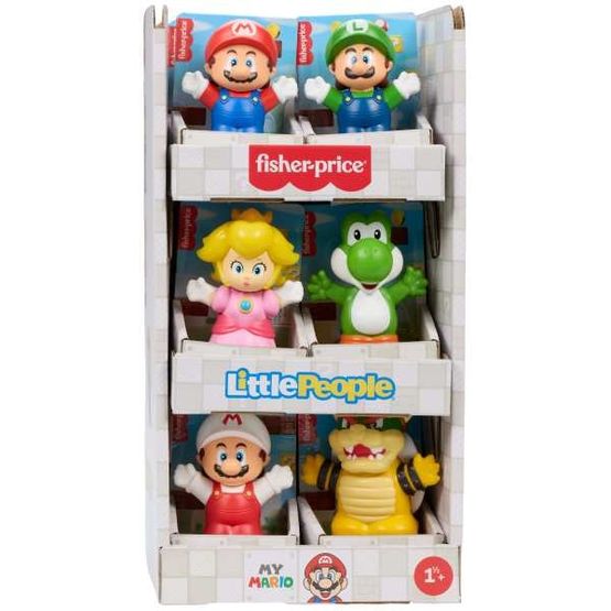 Fisher Price Little People - Super Mario Toy Figure Assortment