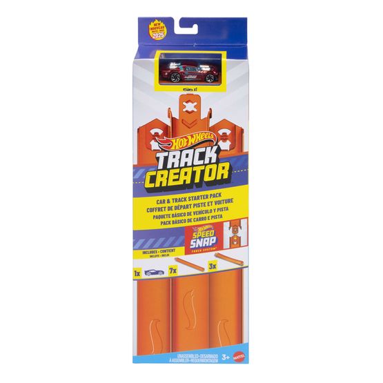 Hot Wheels - Track Creator Toy Car Starter Pack
