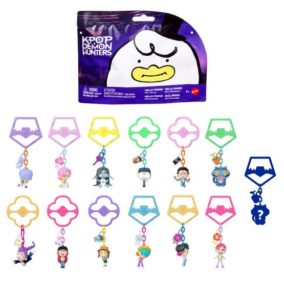 K-Pop - Demon Hunters Hello Friend Mini Collectible Figures Assortment