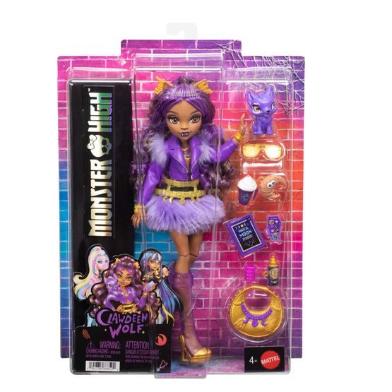 Monster High - Clawdeen Wolf Toy Fashion Doll