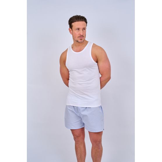 HJ Hall - 2 Pack Vest White