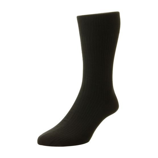 HJ Hall Pure Cotton Rib Socks HJ114