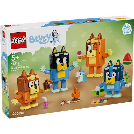 LEGO Bluey - Brick-Built Bluey Family