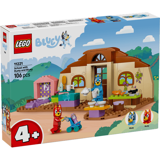 LEGO Bluey - School with Rusty &amp; Bluey