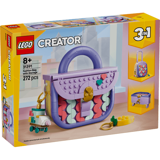 LEGO Creator - Art Fashion Bag with Storage