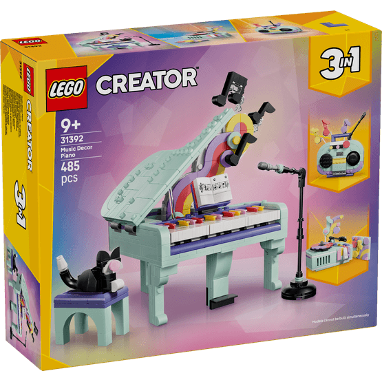LEGO Creator - Music Decor Piano with Cat