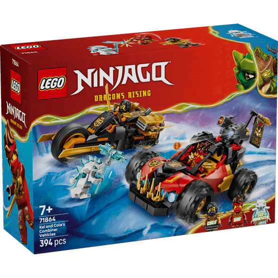 LEGO Ninjago - Kai &amp; Coles Combiner Vehicles