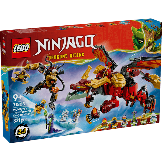 LEGO Ninjago - Wyldfyres Transforming Dragon Mech