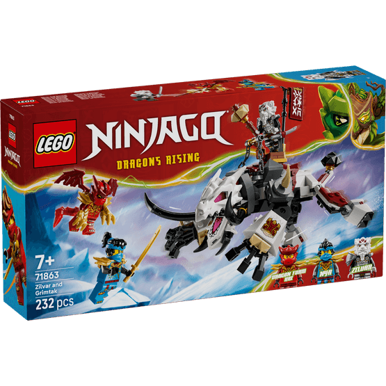 LEGO Ninjago - Zilvar &amp; Grimtak the Dragon Beast