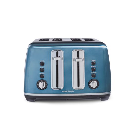 Morphy Richards - Accents 4 Slot Toaster - Blue