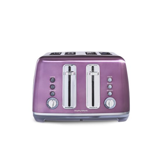 Morphy Richards - Accents 4 Slot Toaster - Purple