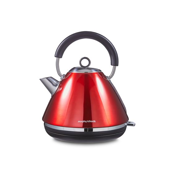 Morphy Richards - Accents Pyramid Kettle - Red
