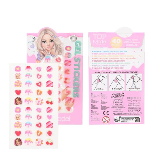 TOPModel - Gel Nail Stickers Candy Glam Assortment