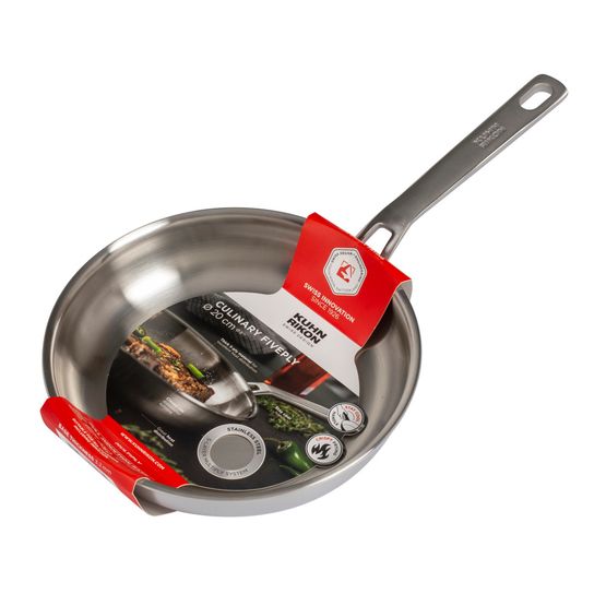 Kuhn Rikon - Culinary Fiveply Frying Pan Uncoated 20cm