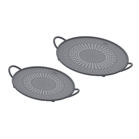 Kuhn Rikon - Splatter Guard Silicone Grey - 26cm