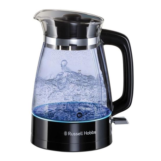 Russell Hobbs - Classic Glass Kettle Black