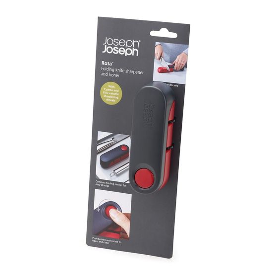 Joseph Joseph - Rota™ Red Folding Knife Sharpener