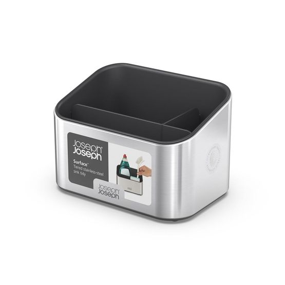 Joseph Joseph - Surface™ Stainless-steel Tiered Sink Tidy
