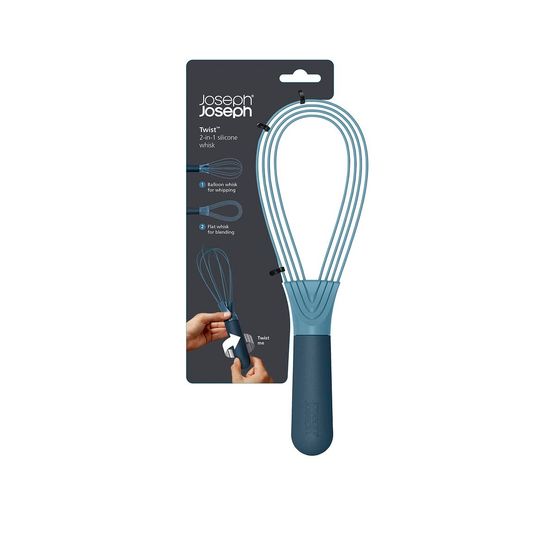Joseph Joseph - Twist™ 2-in-1 Blue Whisk