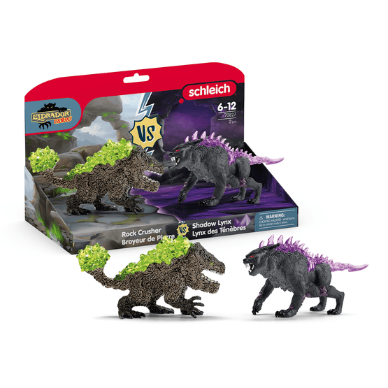Schleich - Shadow Lynx vs. Rock Crusher