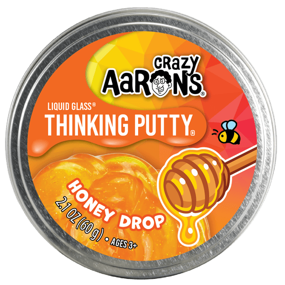 DKB - Crazy Aarons Thinking Putty 3.5" Honey Drop
