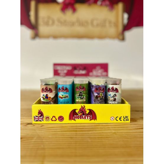 DKB - Jigglets Cylinder x 5 Assortment