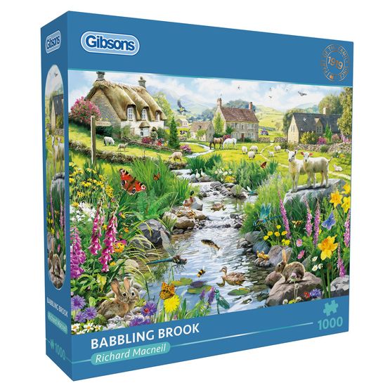 Gibsons - Babbling Brook 1000 Piece Jigsaw Puzzle