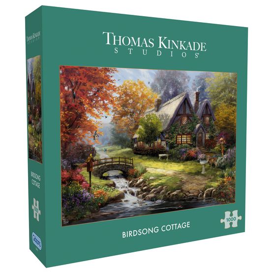 Gibsons - Birdsong Cottage 1000 Piece Jigsaw Puzzle