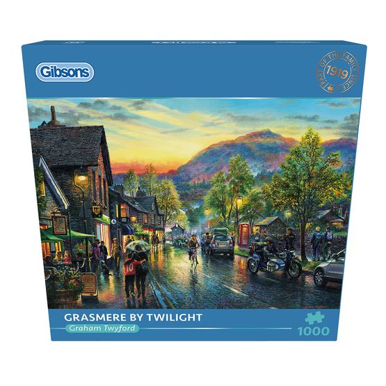 Gibsons - Grasmere by Twilight 1000 Piece Jigsaw Puzzle