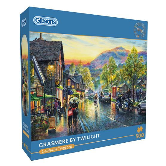 Gibsons - Grasmere by Twilight 500 Piece Jigsaw Puzzle